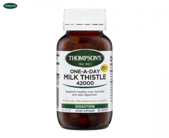 Thompson's 汤普森 奶蓟草/水飞蓟草护肝胶囊42000mg 60粒 Thompson's 汤普森 奶蓟草/水飞蓟草护肝胶囊42000mg 60粒
